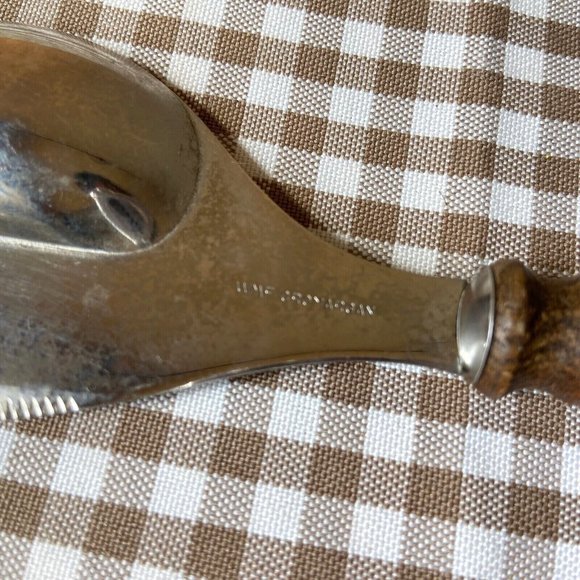 VTG WMF Sporkife Stainless Steel Spoon Knife Fork All In One With Wooden Handle - Picture 3 of 6